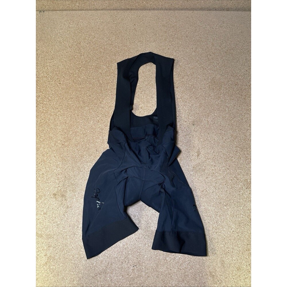 Rapha Marin Headlands Bib Shorts Mens Large Padded Cycling Black Bike I2